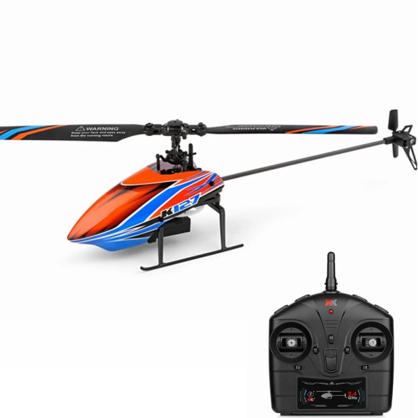 EAGLE K127 6軸4チャンネルヘリコプター Toys - XK K127 4CH 6-Axis Gyro Altitude Hold Flybarless RC